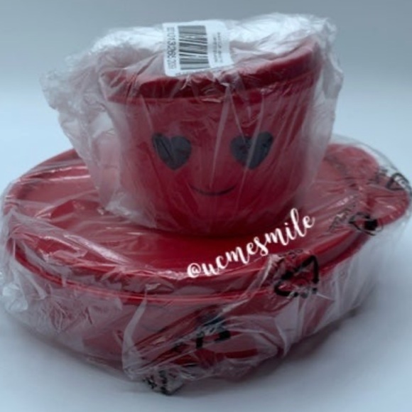 Tupperware Smiley Emoji Lunch Set - Picture 4 of 4